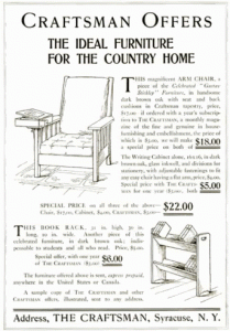 Early 20th Century Stickley Advertisement